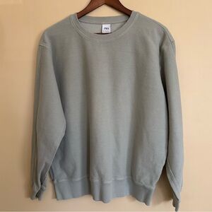 Zara| Light Gray Crewneck Sweatshirt Sz L